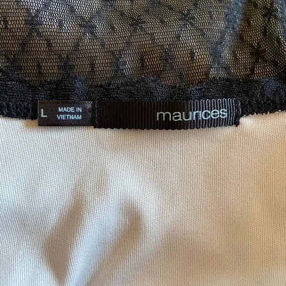 Maurices lace tank top - Picture 3 of 6